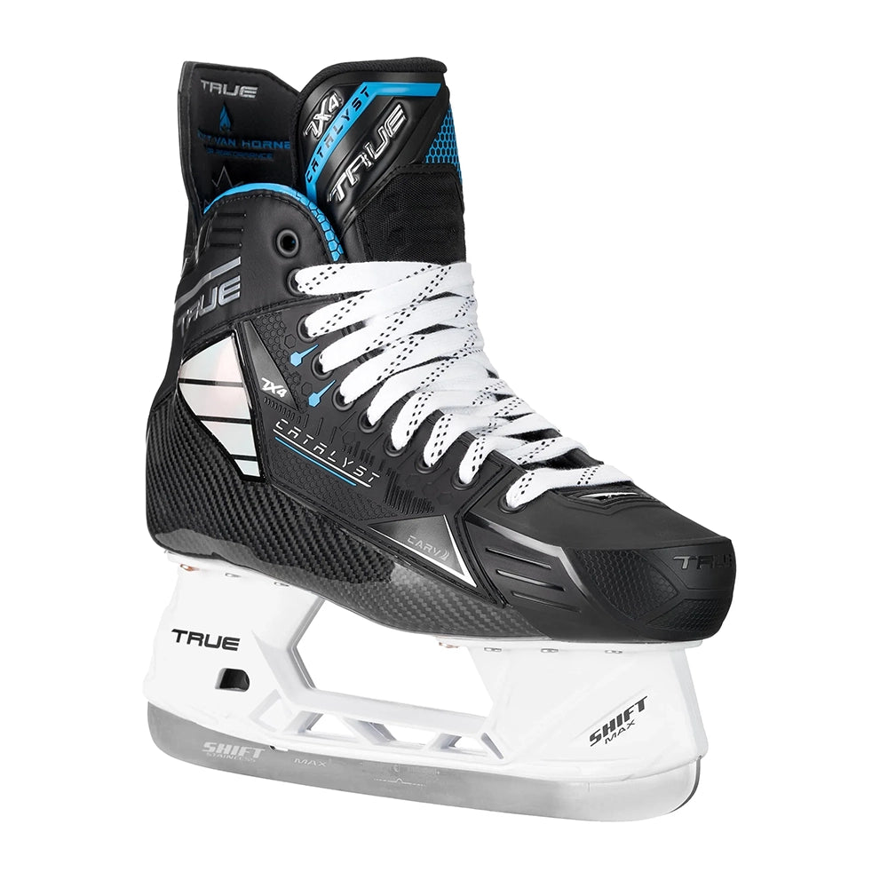 True Temper Sports Unisex Cat 7X4 Sr Skate Ice Skates in Black Color