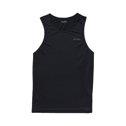 Janji Mens Run All Day Tank Tops in Black Color