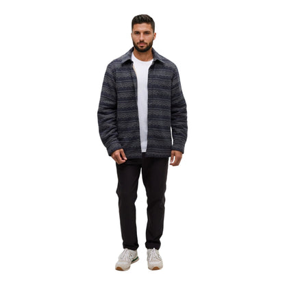 Tentree Mens Selway Jacket Midlayer in Multi Color