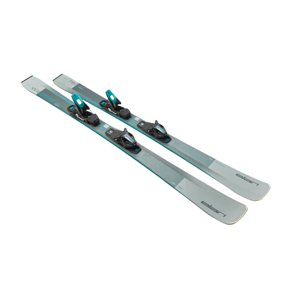 Elan Womens Wildcat 78C + El 9.0 Skis in No Color