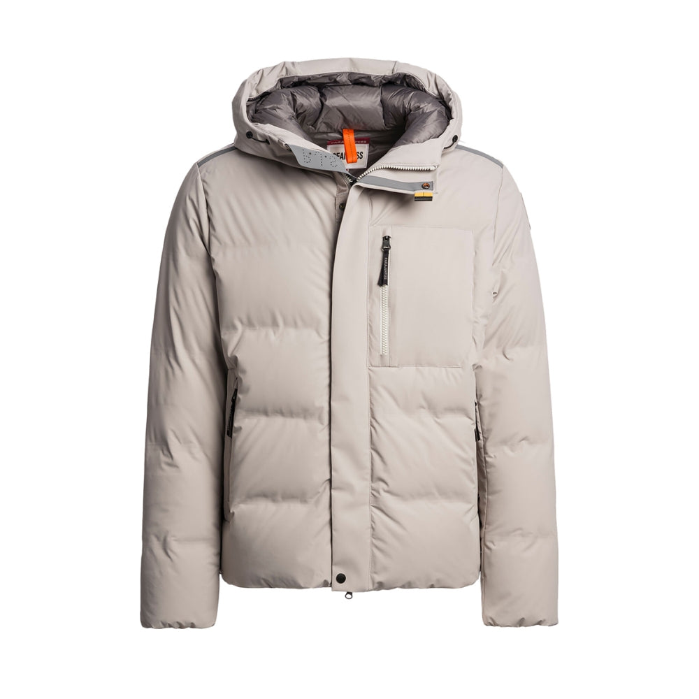 Parajumpers Mens Taiga City Coats in Grey Color