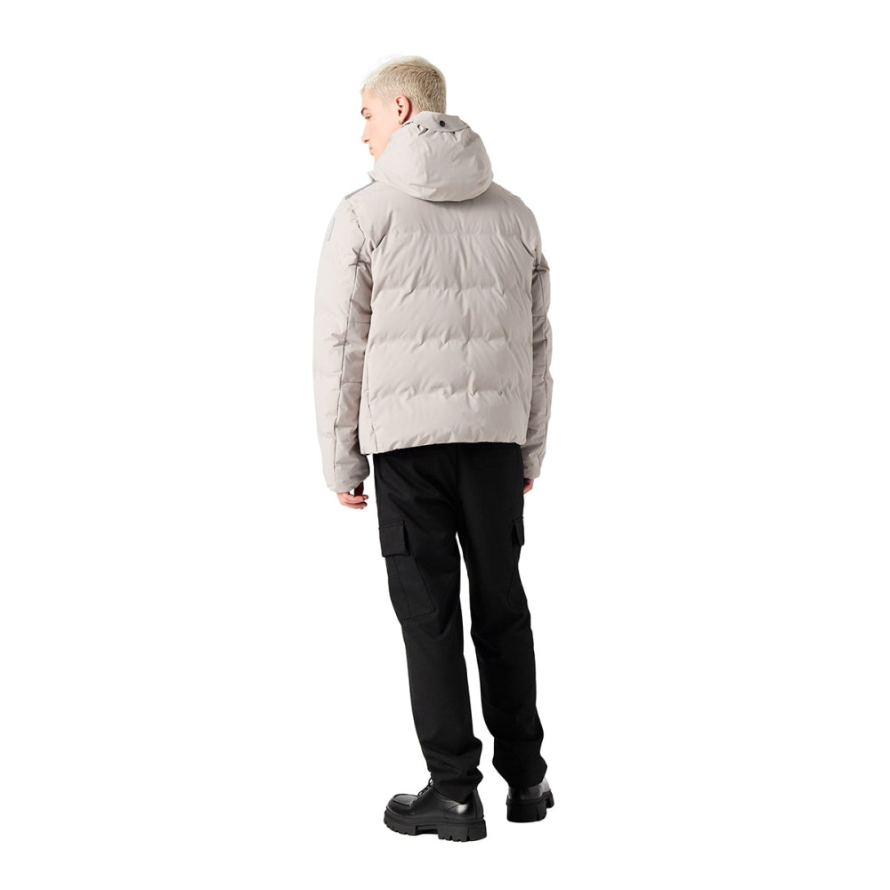 Parajumpers Mens Taiga City Coats in Grey Color
