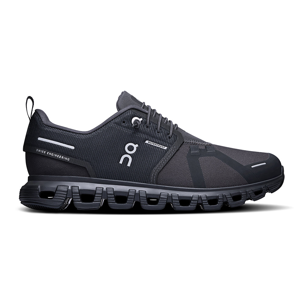 On Womens Cloud 6 Wp W Sneakers in Black Color