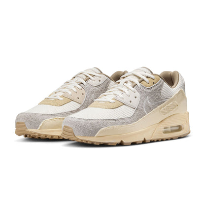 Nike Mens Air Max 90 Prm Sneakers in White Color