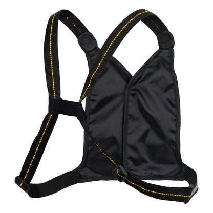 Nathan Sports Unisex Laser Light Web Vest Rx Bags in Black Color