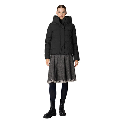 Save The Duck Womens Arena City Coats in Black Color