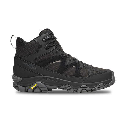 Merrell Mens Thermo Snow Grip Mid Wp Boots in Black Color