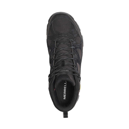 Merrell Mens Thermo Snow Grip Mid Wp Boots in Black Color