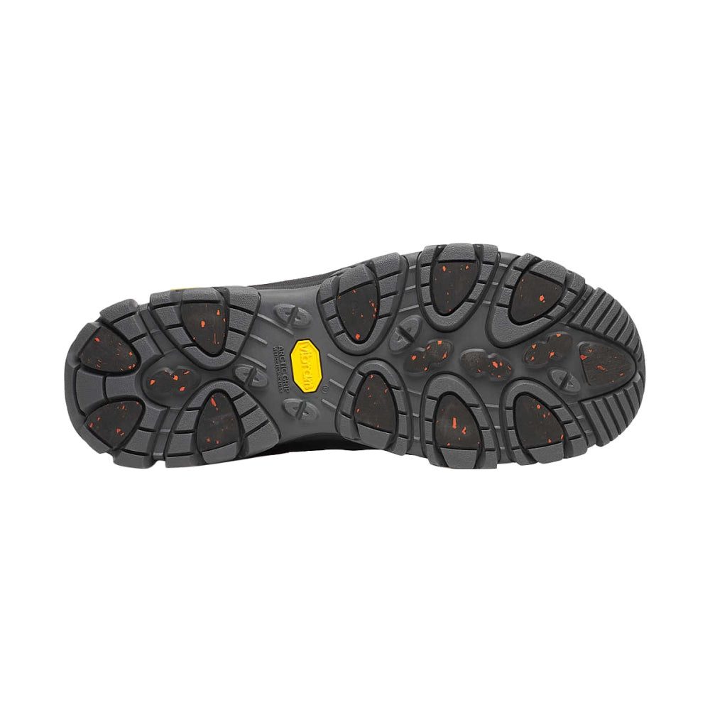 Merrell Mens Thermo Snow Grip Mid Wp Boots in Black Color