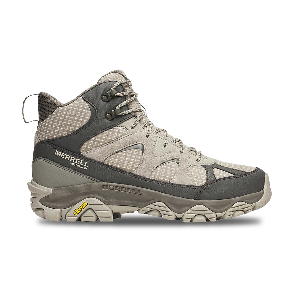 Merrell Mens Thermo Snow Grip Mid Wp Boots in Grey Color