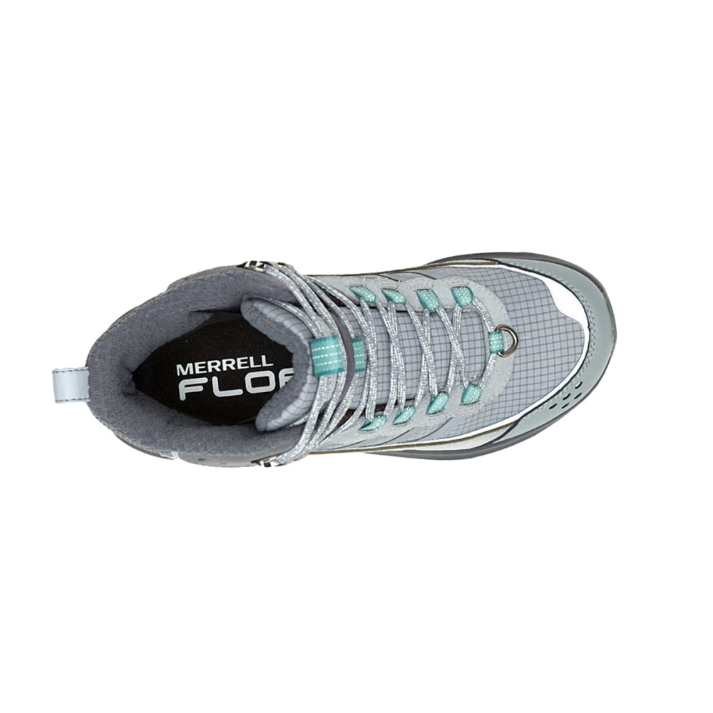 Merrell Womens Moab Speed 2 Thermo Mid Boots in Grey Color