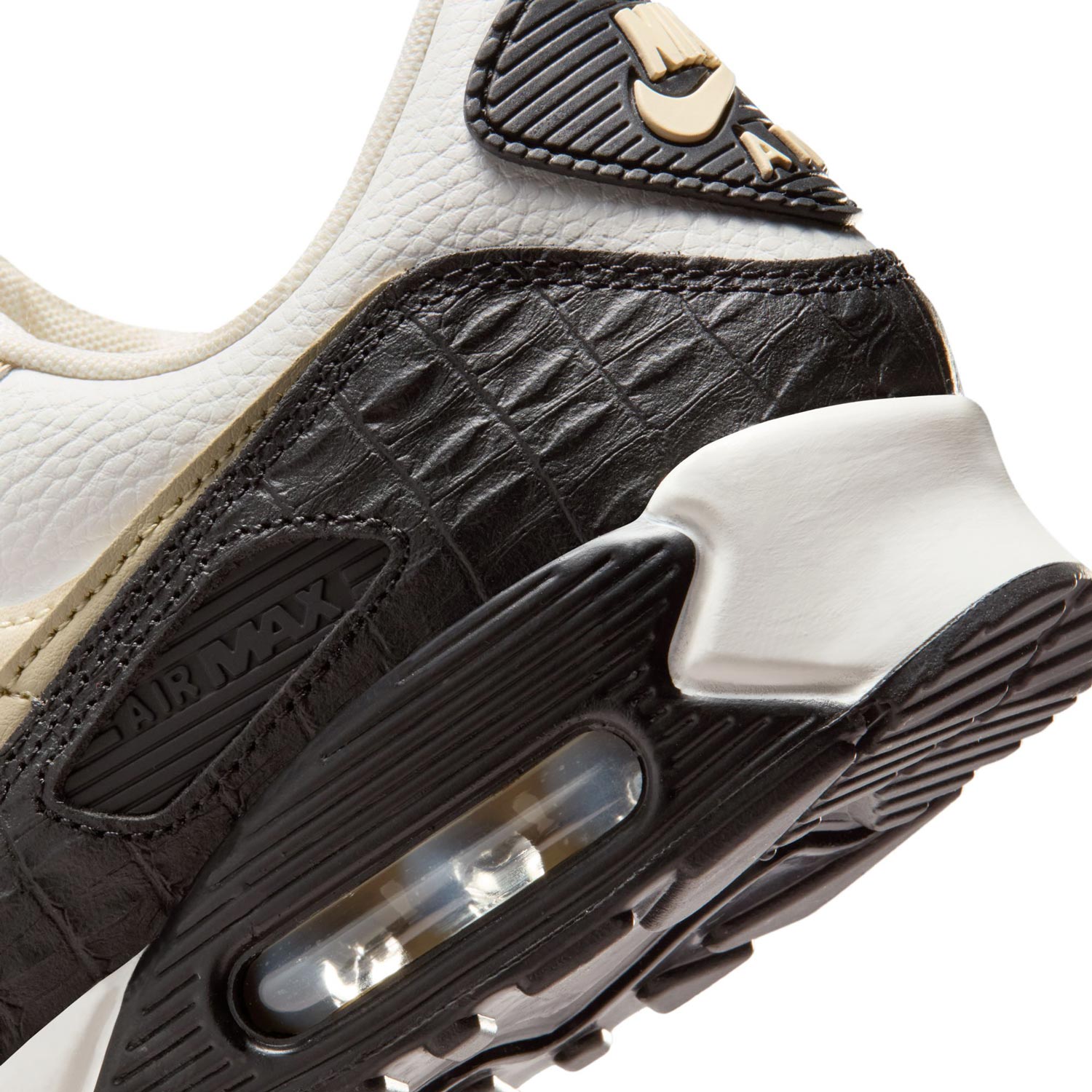 Nike Mens Nike Air Max 90 Sneakers in Black Color