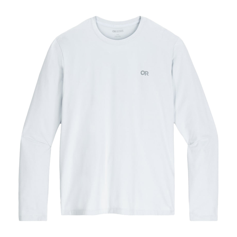 Outdoor Research Mens Sunshirt Active Spectr Tops in Grey Color