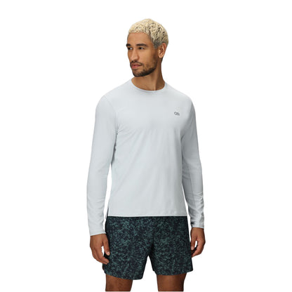 Outdoor Research Mens Sunshirt Active Spectr Tops in Grey Color