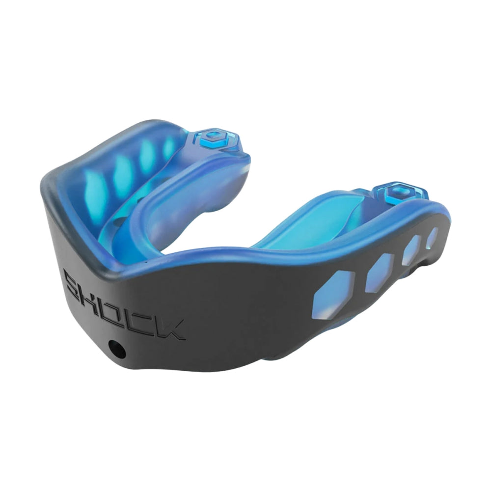 Shock Doctor Kids Yth Gel Max Mouthguard Mma Pads in Blue Color