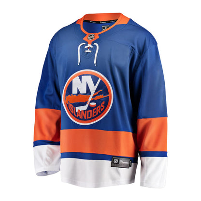 Fanatics Unisex Islanders Brkaway home Jrs Fan Apparel in Blue Color