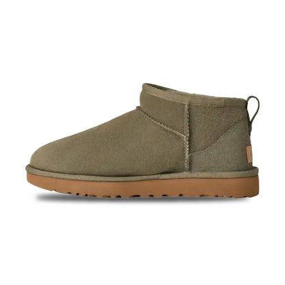 Ugg Womens Classic Ultra Mini Casual Shoes in Green Color