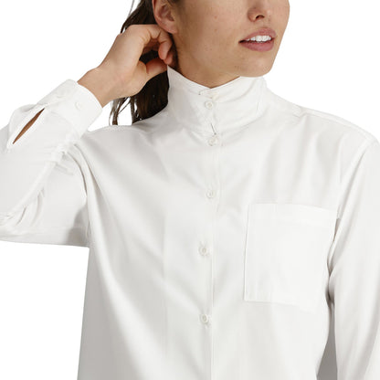 Royal Robbins Womens Expedition 111 Ls Tops in White Color
