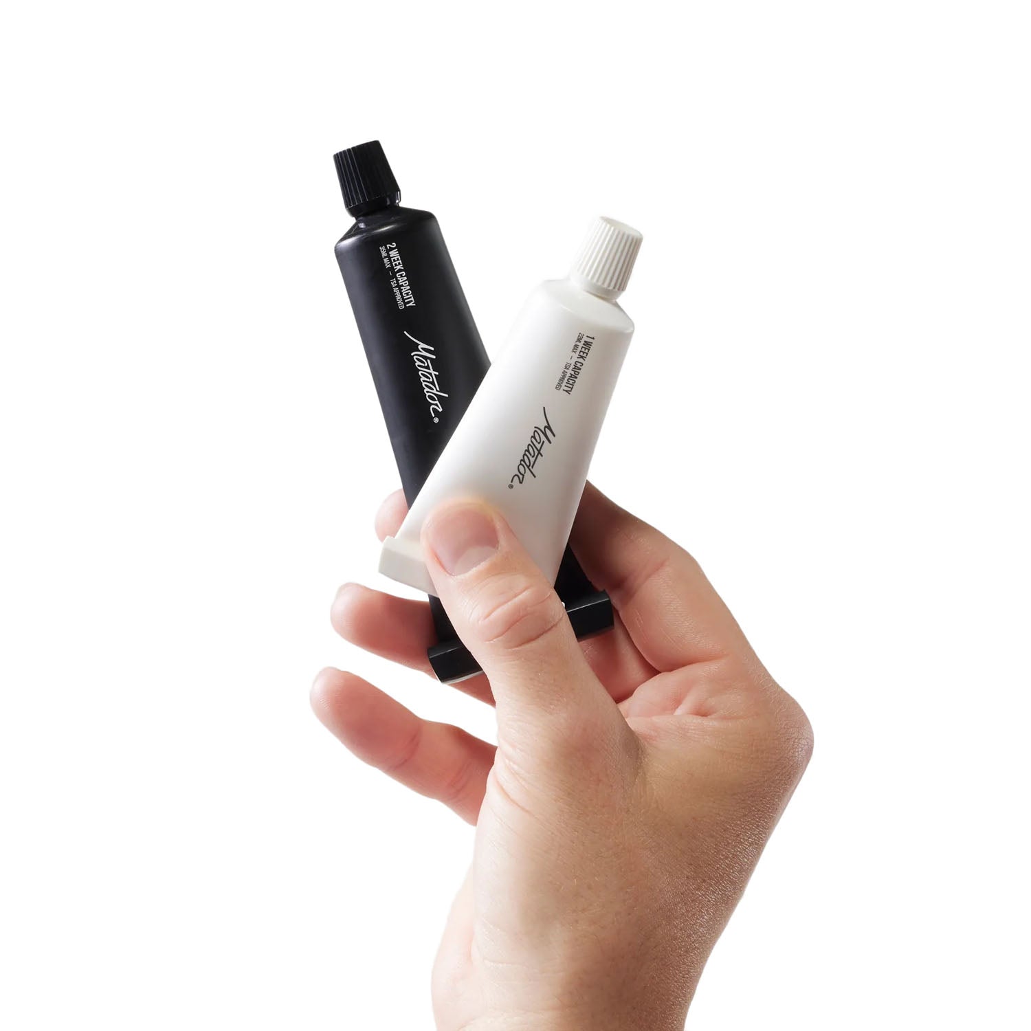 REFILLABLE TOOTHPASTE | BLACK/WHIT