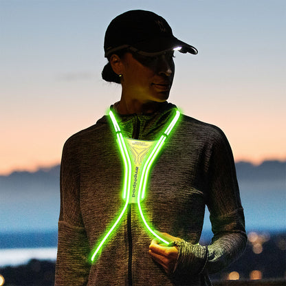 Amphipod Unisex Xinglet Optic Beam Max Running Accessories in Yellow Color