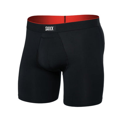 Saxx Apparel Mens Multisport Mesh Bb Underwear in Black Color