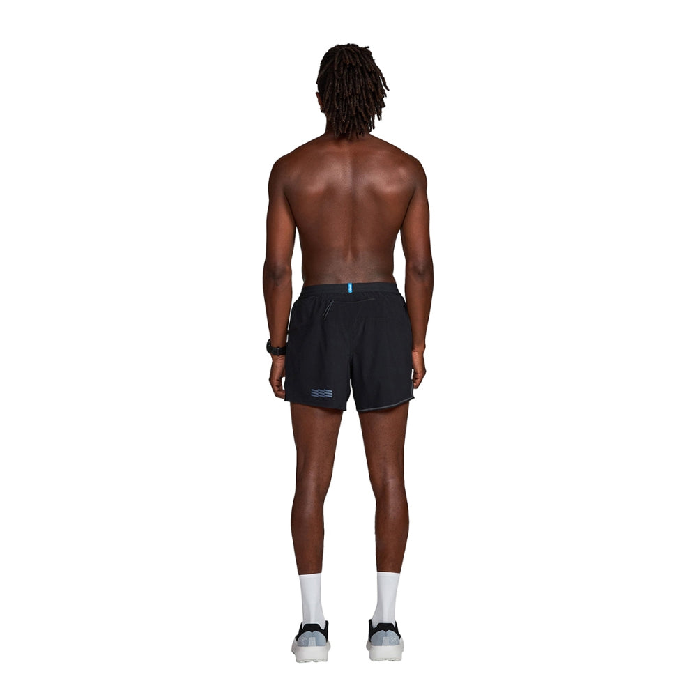 Janji Mens 5In Afo Middle Short U Shorts in Black Color