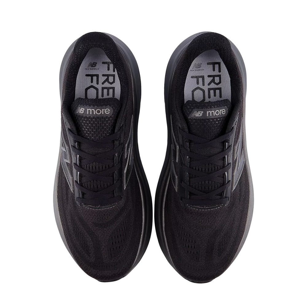 New Balance Mens More V6 Running Shoes in Black Color