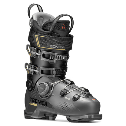 Tecnica Mens Mach BOA Mv 100 25/26 Ski Boots in Grey Color