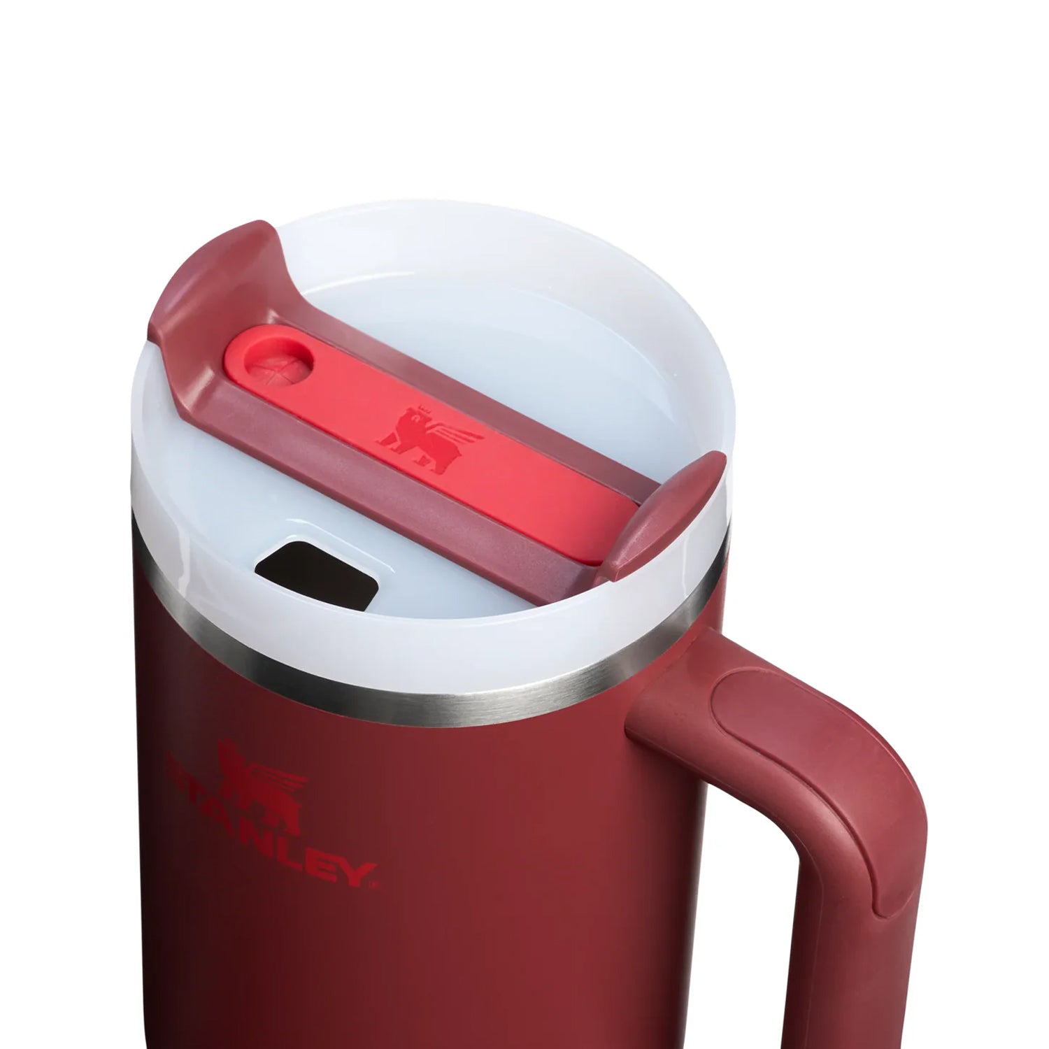 Stanley Cup Qnchr 2.0 Flowst 40Oz Water Bottles in Red Color