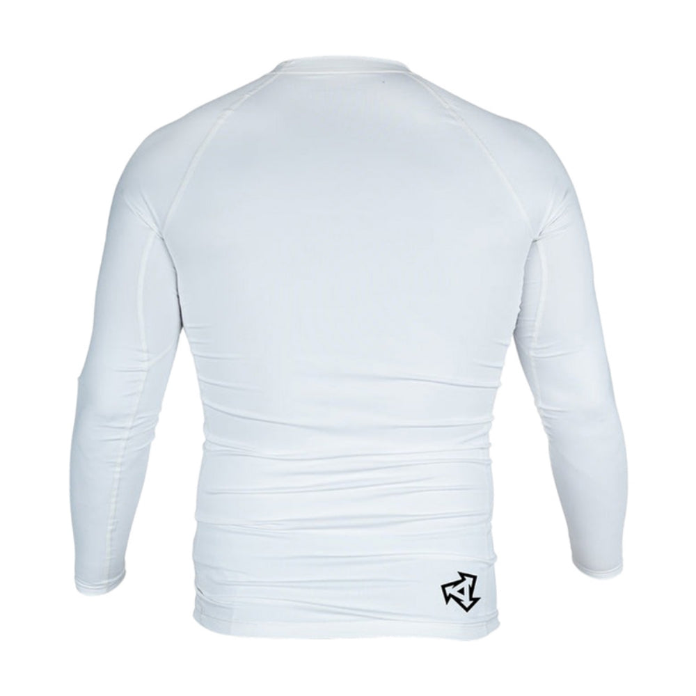 Xcel Wetsuits Mens Premium Stretch L/S UV Swimsuits in White Color