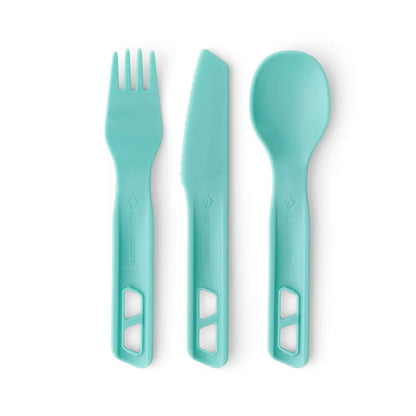 Sea To Summit Passage Cutlery St 3Pc Camp Cooking in Blue Color