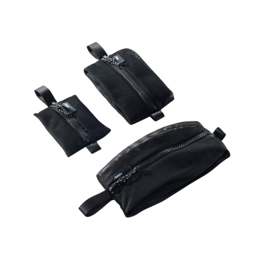 Matador Mesh Organizer Bag Set Travel Accessories in Black Color