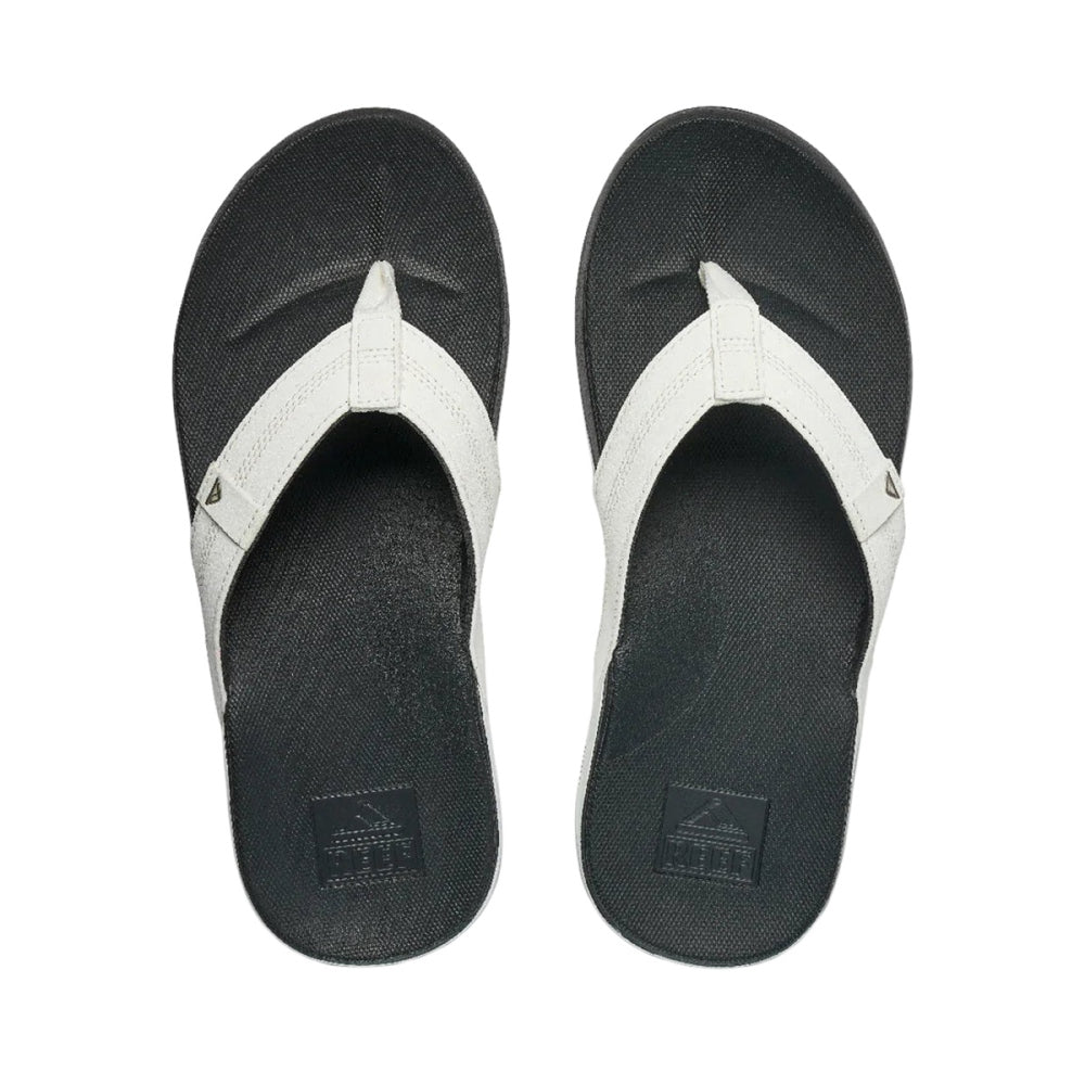 Reef Mens Cushion Phantom Flip-Flops in White Color