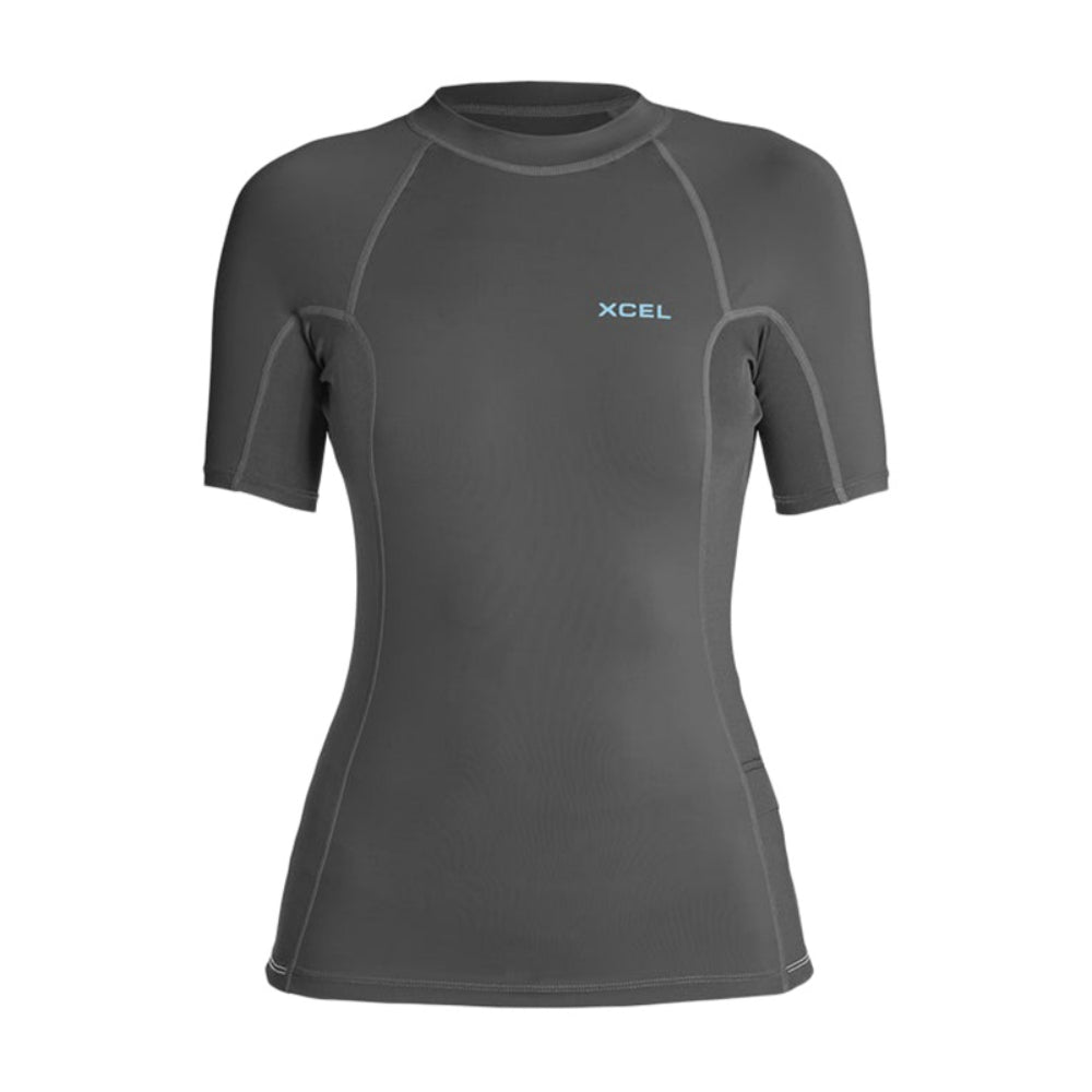 Xcel Wetsuits Womens W/Premium Stretch S/S Wetsuits in Grey Color