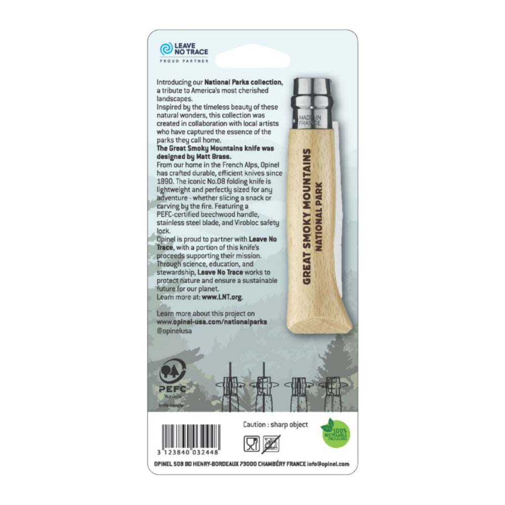 Opinel No.08 Great Smoky Mtns Knives in No Color