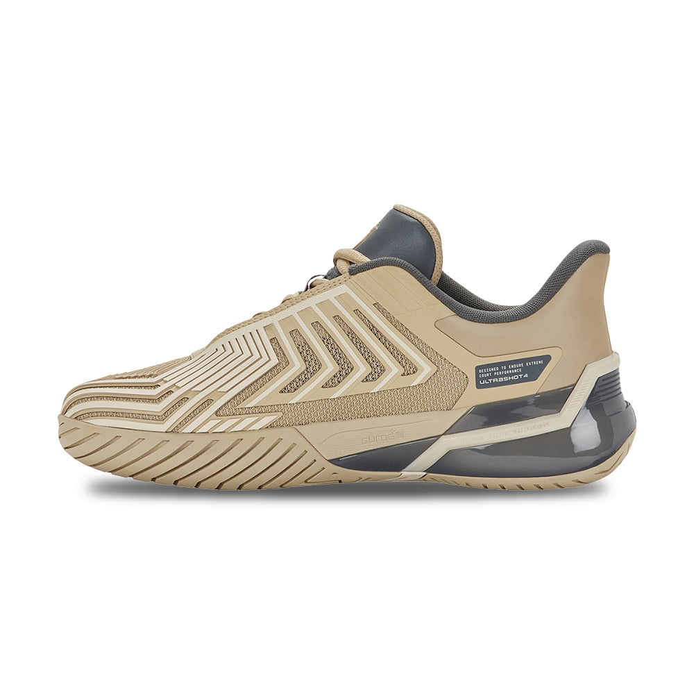 K-Swiss Mens Ultra Shot 4 Tennis Shoes in Khaki Color