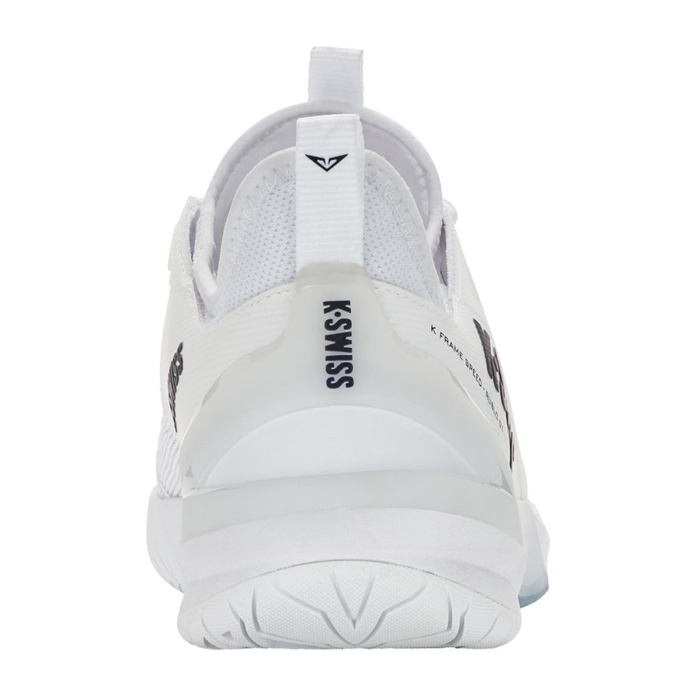 K-Swiss Mens K-Frame Speed Rublo Tennis Shoes in White Color