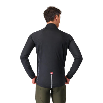 Castelli Mens Emergency 3 Rain Jacket Cycling Jackets in Black Color