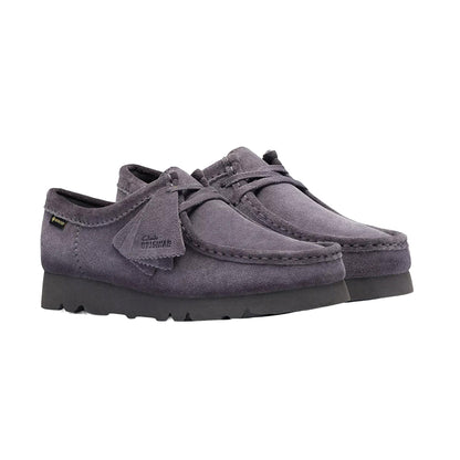 Clarks Womens Wallabee Casual Shoes in Purple Color