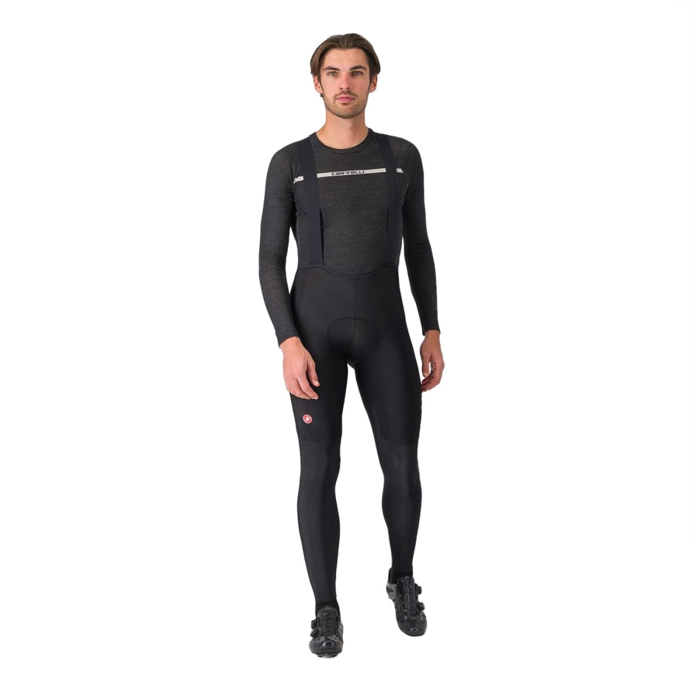 Castelli Mens Competizione Bibtight Tights in Black Color