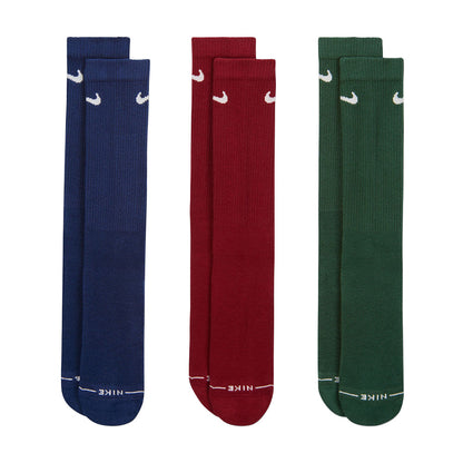 3PK ED ELVD DRIFIT CREW | 907-ASSORT