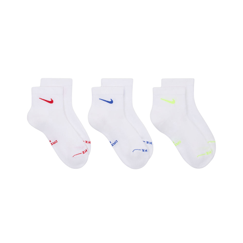 Nike Unisex 3Pk Ed Dri-FIT 1/4 Socks in Camo Color