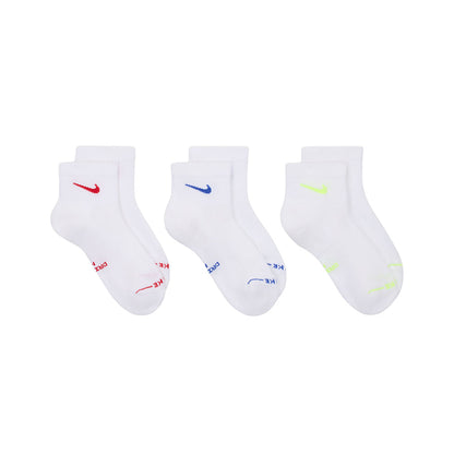 Nike Unisex 3Pk Ed Dri-FIT 1/4 Socks in Camo Color