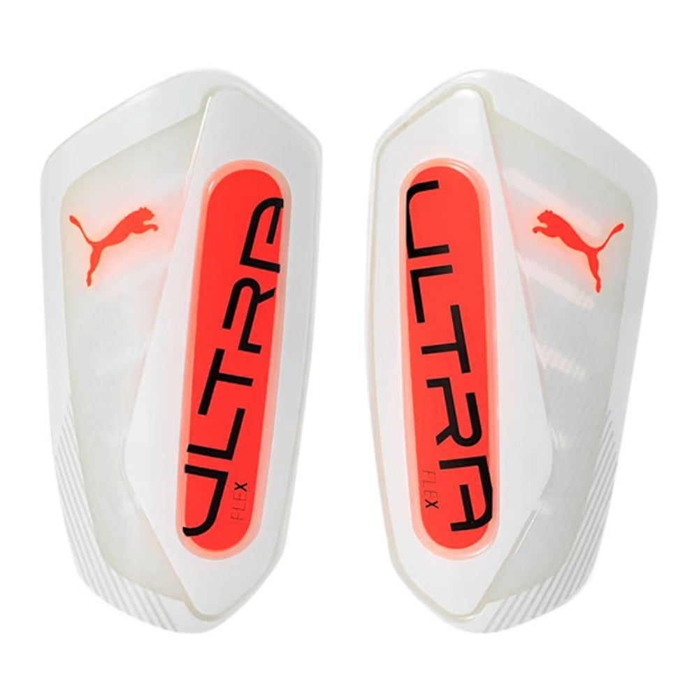 Puma Unisex Ultra Flex Sleeve Soccer Pads in White Color