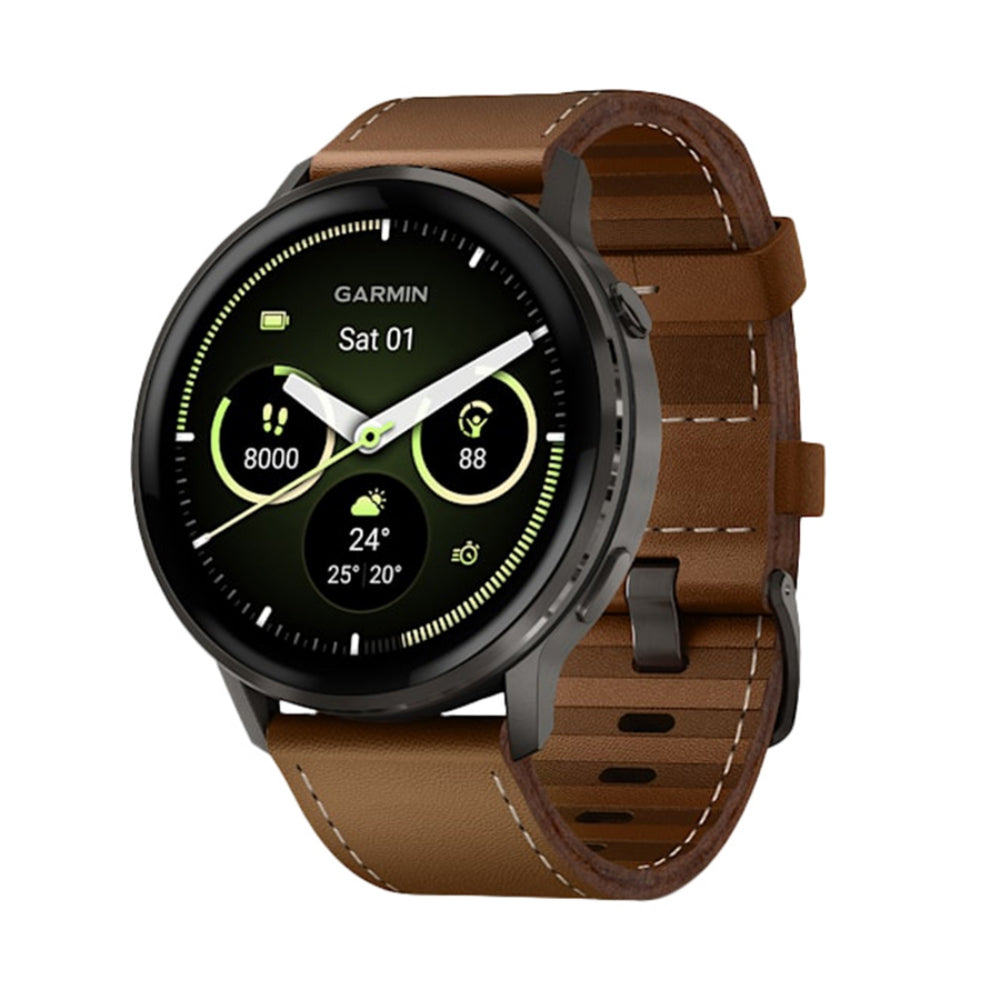 VENU 4 45MM LEATHER BAND | BROWN