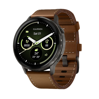 VENU 4 45MM LEATHER BAND | BROWN