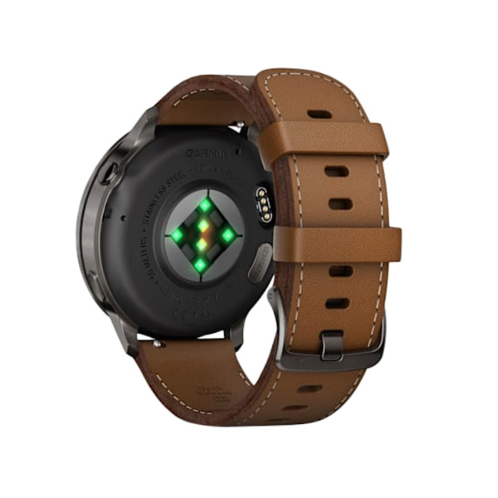 VENU 4 45MM LEATHER BAND | BROWN