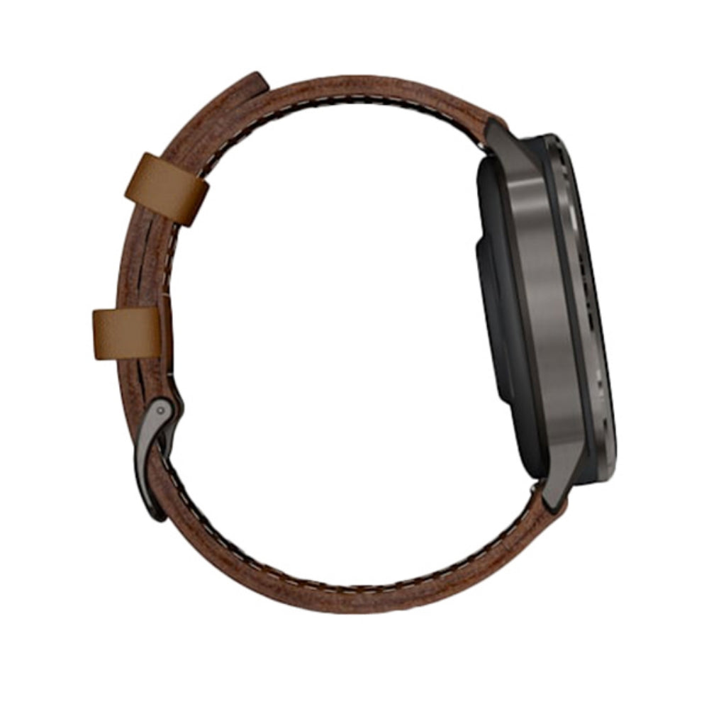 VENU 4 45MM LEATHER BAND | BROWN