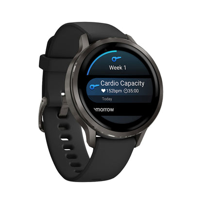 VENU 4 41MM BLACK | BLACK/SLAT