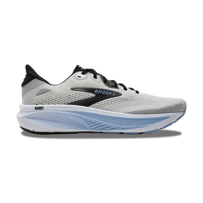 Brooks Mens Ghost 18 Running Shoes in White Color